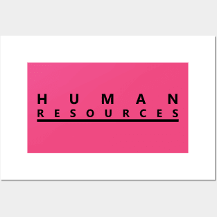 HUMAN RESOURCES (b) Posters and Art